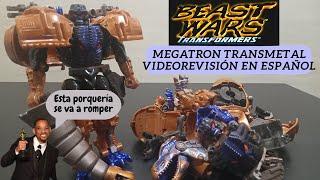 Transformers Beast Wars: Mega Class Transmetal Megatron Videorevisión en Español