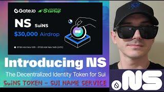 $NS - SuiNS TOKEN CRYPTO COIN HOW TO BUY SUI NS NAME SERVICE BLOCKCHAIN GATE.IO CETUS TURBOS FINANCE