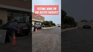 Kia Seltos ADAS - How good is it? #shorts #kiaseltos #adas #carwale #roadsafety