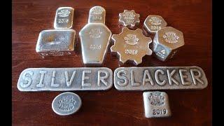 Mintage Numbers For My 2020 Silver Slacker YPS Bars & What's Next In 2021?