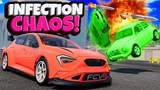 This Car ZOMBIE INFECTION Hide and Seek is TOTAL CHAOS in BeamNG Drive!