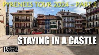 Pyrenees & Paradors 2024:  We stay in a castle. Yamaha MT10 & Street Triple ride to Hondarribia 4K