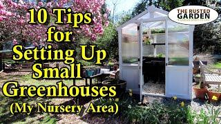 10 Tips for Setting Up Your Greenhouse & Nursery Area for Growing Garden Vegetables, Herbs & Flowers