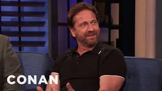 Gerard Butler Was Burglarized Twice | CONAN on TBS