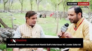 Kashmir Examiner correspondent Hamid Gull's Interviews NC Leader Zafar Ali