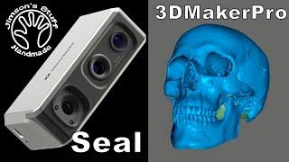 Testing the Seal 3D Scanner from 3DMakerpro