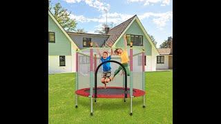 Toy Park 55 inch Junior Trampoline Installation Video