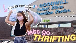 the ULTIMATE thrifting guide  thrift with me, my tips + advice, & a huge thrift haul!