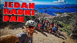 One DAY at WORK as a MTB Guide - Island Hopping CROATIA  - Island Vis / Komiža