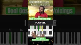 Advanced gospel ￼piano chord voicings