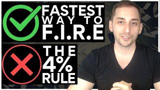 The 4% RULE is OBSOLETE! Achieve F.I.R.E Fast With This Strategy. Fastest Way To Live Off Dividends.