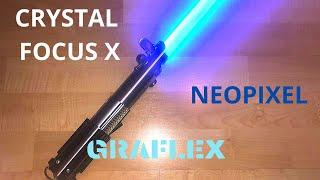 Custom Graflex lightsaber review CFX and Neopixel