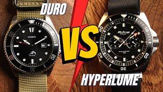 Casio MDV-106 vs Titan Octane Hyperlume l Battle of the Divers