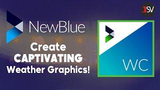 Create Professional-Quality Forecast Visuals with NewBlue's Captivate WeatherCast Software!