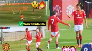 Yes ,Chido Obi Martin hat-trick in 13 minutes , Manchester United have signed UNREAL player .