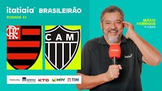 FLAMENGO X ATLÉTICO AO VIVO NA ITATIAIA | REACT DO BRASILEIRÃO  - 13/11/2024