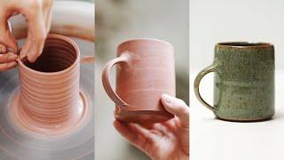 How to Make a Pottery Mug, from Beginning to End.