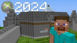 Playing Minecraft Xbox 360 Edition in 2024