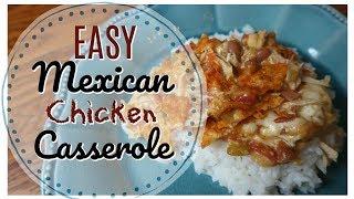 COOK WITH ME | Easy Mexican Chicken Casserole | CookCleanAndRepeat