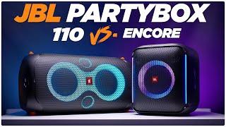 JBL Partybox Encore vs. Partybox 110 | Bass Test