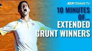 10 MINUTES OF: Extended Grunt ATP Tennis Winners