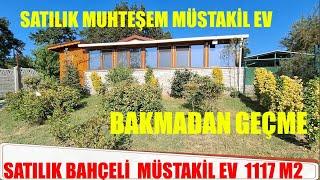 ( Satış dışı) Bahçeli Müstakil Ev 1117 m2 Arsa içerisinde 110 m2 Müstakil ev ve 50 m2 müştemilat