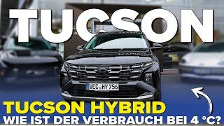 Verbrauchsfahrt Hyundai TUCSON Hybrid Modelljahr 2025 | Wie viel verbraucht er bei 4°C? ️