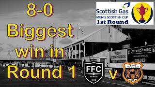 8-0 Biggest win in the 1st Round of the Scottish Cup 2024/25 | Fraserburgh v Rothes