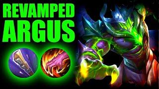 REVAMPED ARGUS WITH GOLDEN STAFF? || MOBILE LEGENDS JUNGLING TIPS