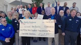 Eglin Federal Credit Union infuses $1.9 million into the community through local nonprofits