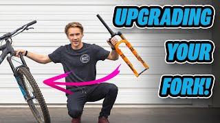 How To Upgrade Your Mountain Bike Fork (Every Detail To Consider)