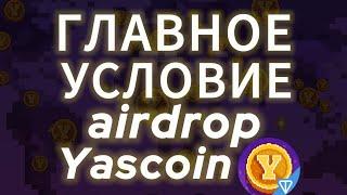 ГЛАВНЫЕ УСЛОВИЯ ДРОП ЕСКОЙН! YESCOIN AIRDROP КАК ПОЛУЧИТЬ, ЛИСТИНГ YES COIN НА БИРЖУ КАК ВЫВЕСТИ