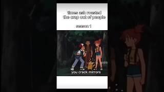 Times Ash roasted the crap out of people - season 1 #shorts #og #pokemon #ash #misty #roast #brock