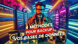 4 méthodes pour SAUVEGARDER vos BASES DE DONNÉES 