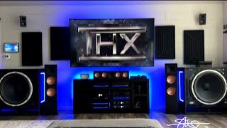 Classic THX Intro with Insane BASS  Crazy 16 Speaker Sound System with 2 33" Subs