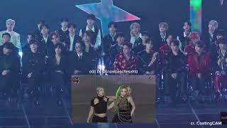 ATEEZ, TREASURE, & NCT WISH REACTION AESPA ARMAGEDDON AT KGMA 2024 (LAST).