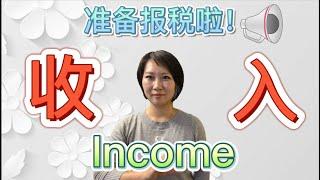 【税】准备报税啦!税务基础知识，什么是总收入gross income  AGI taxable income?哪些收入不需要报税?为什么分主动收入和被动收入