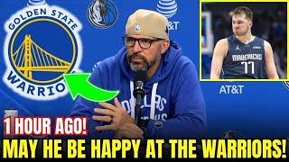 SHOCK MOVE: LUKA to WARRIORS? Kidd's Emotional Goodbye CONFIRMS Rumors | nba news warriors