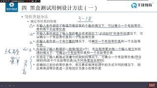 千锋软件测试教程：56 等价类划分原则