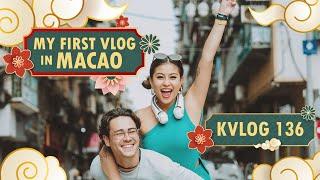 MY FIRST VLOG IN MACAO WITH ABY! ️ - #KVLOG136