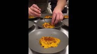 Sunchoke Agnolotti with Butternut Squash and Bronze Fennel