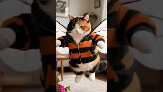 si oyen bisa terbang #cute #cat #kitten #funny#dance