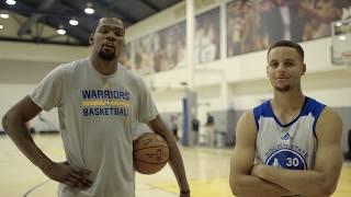 Steph Curry, Kevin Durant Play Epic Game of P-I-G