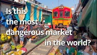 Maeklong Railway Market