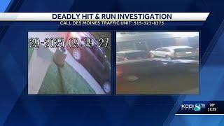 Des Moines police looking for vehicle possibly connected to fatal hit-and-run