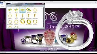 [Jewelry CAD Dream] Lesson 21.1: Spiral By Pass Ring | Jewelry Cad Academy