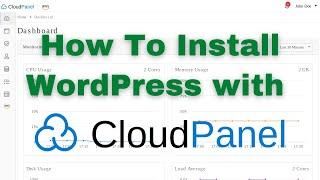 How To Install WordPress with CloudPanel