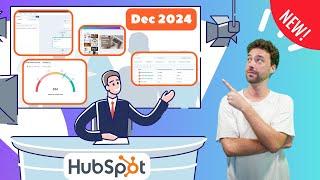 What you Missed in HubSpot in December 2024 (New Product Updates)