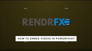 How to Embed Videos into Your PowerPoint (Files & YouTube / Vimeo)