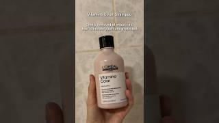 L’oreal professionnel shampoo Vitamino color ‍️ #washday #washdayroutine #loreal #lorealparis